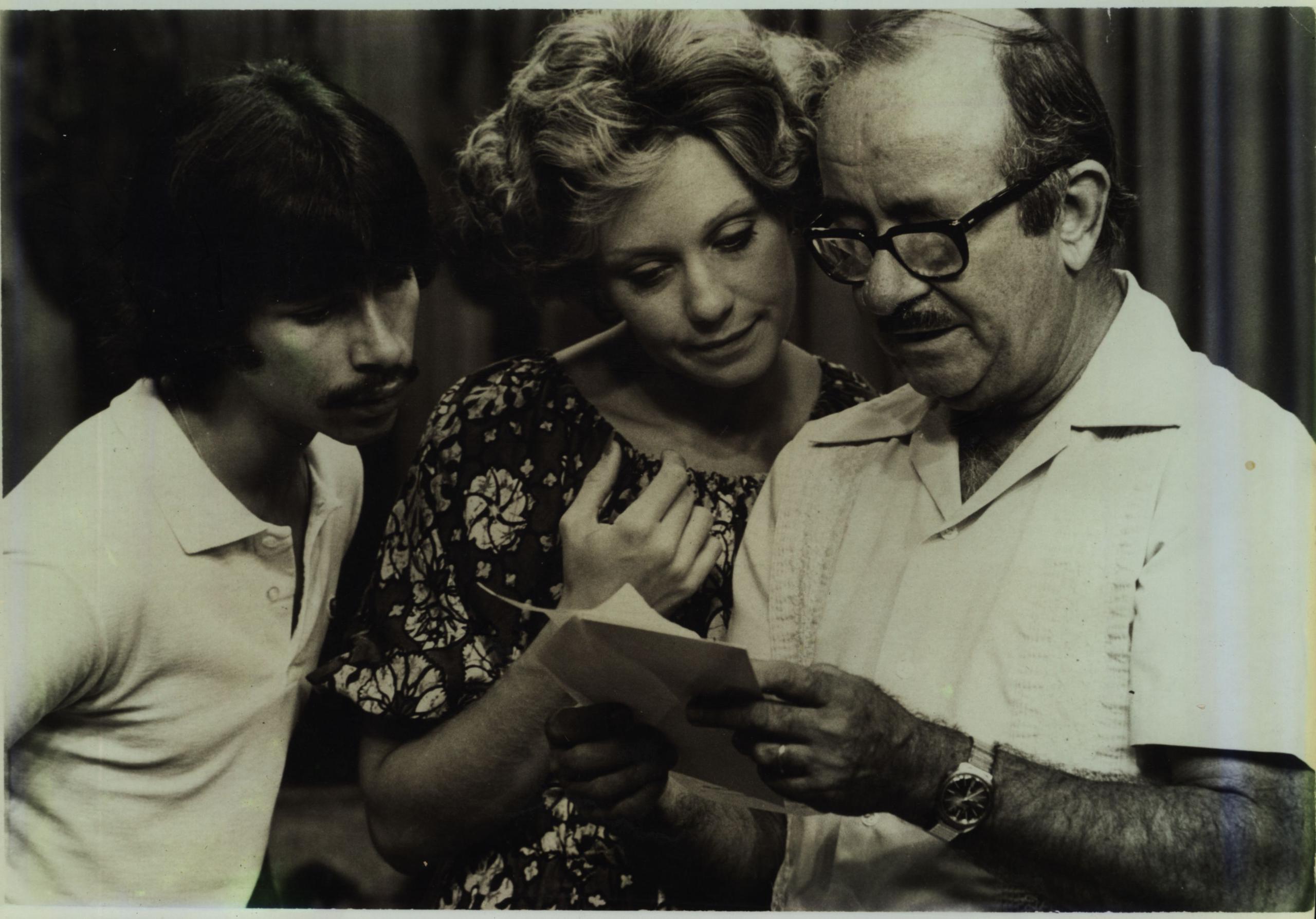Rafo Muñiz, Gladys Rodríguez y Tommy Muñiz.