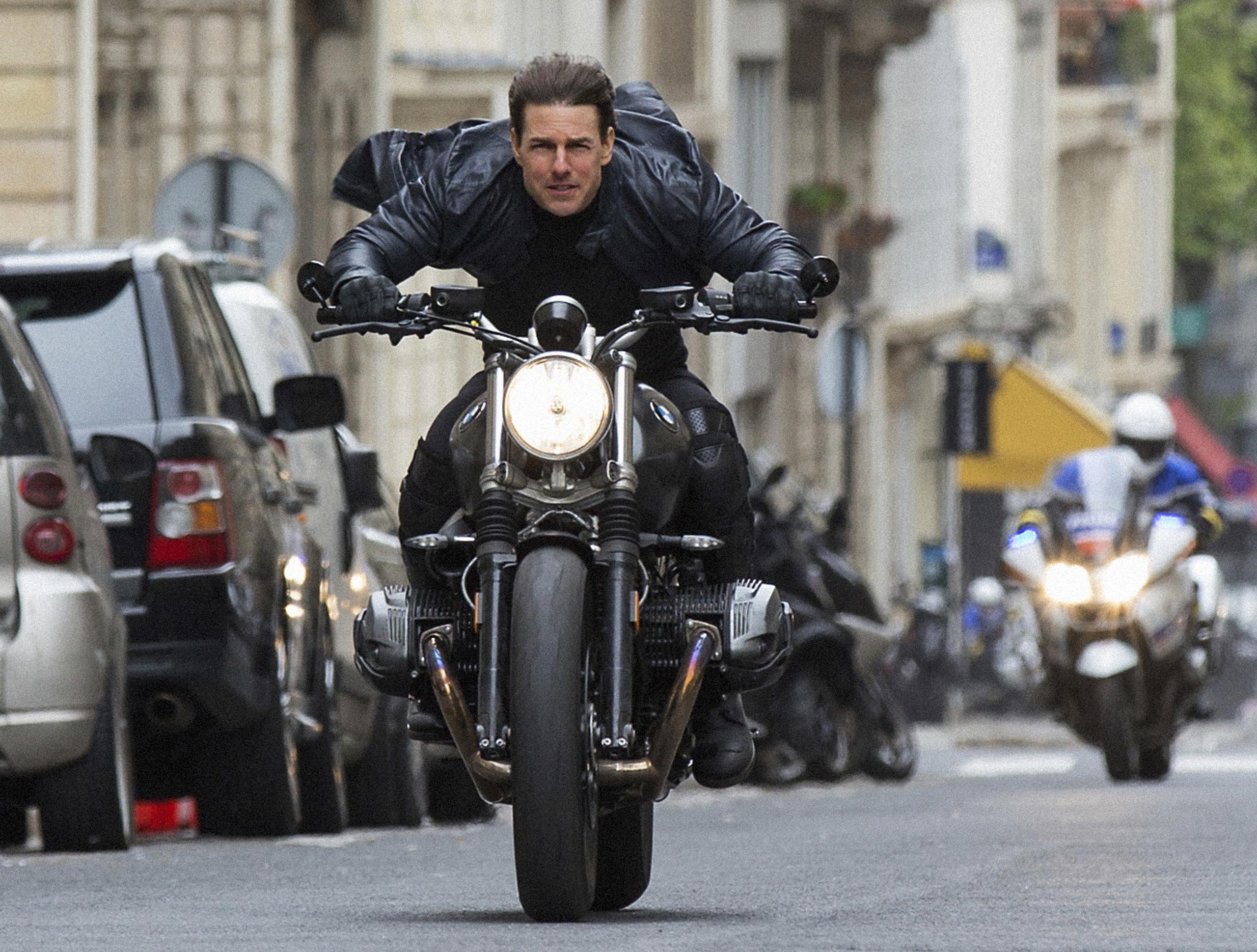 El actor estadounidense Tom Cruise en una escena de "Mission: Impossible - Fallout".