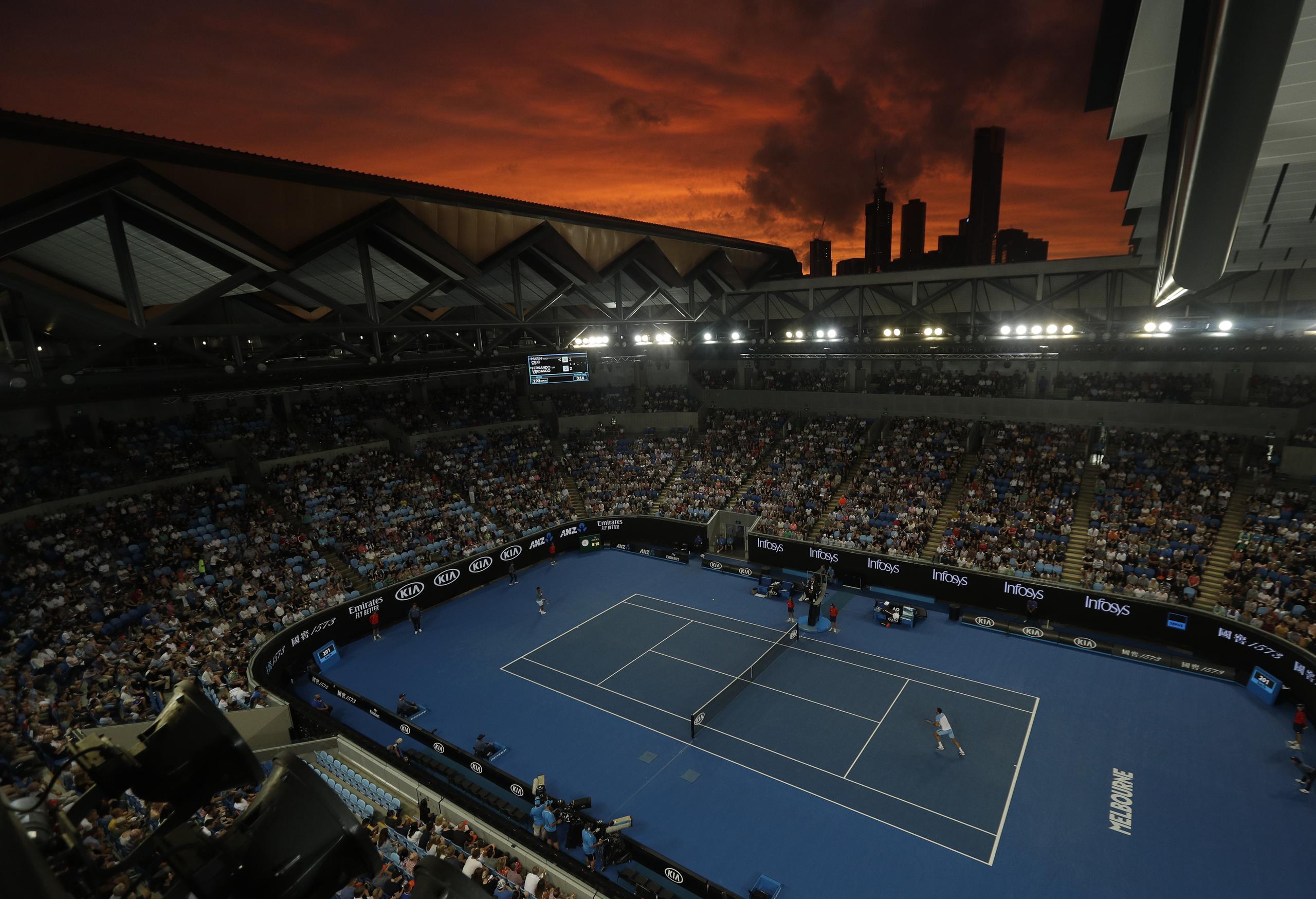 Los organizadores no han detallado si el evento grand slam de tenis del 2021 se llevará a cabo con espectadores.