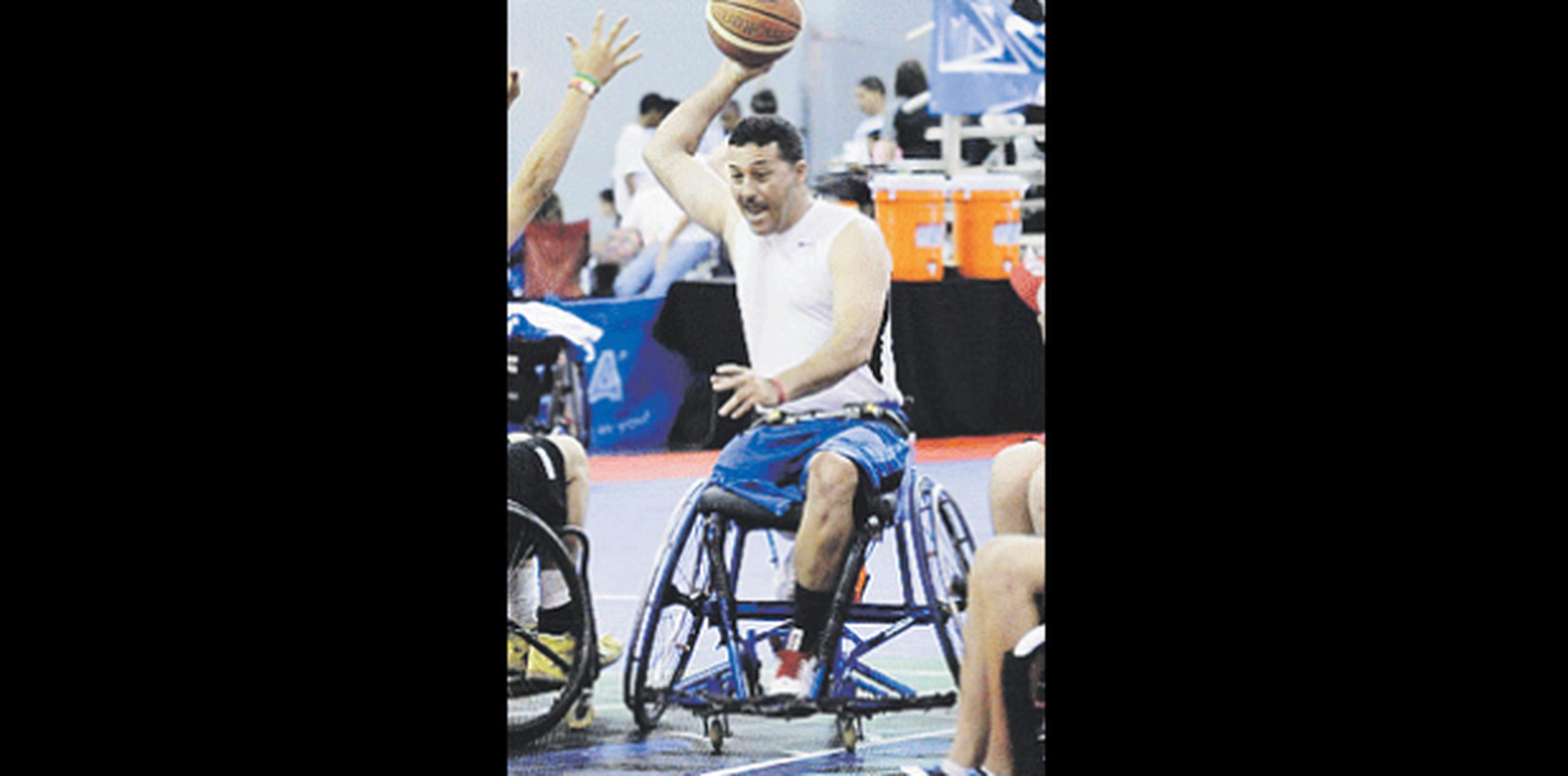 Este fin de semana habrá acción de baloncesto en sillas de ruedas en Santurce. (Archivo)