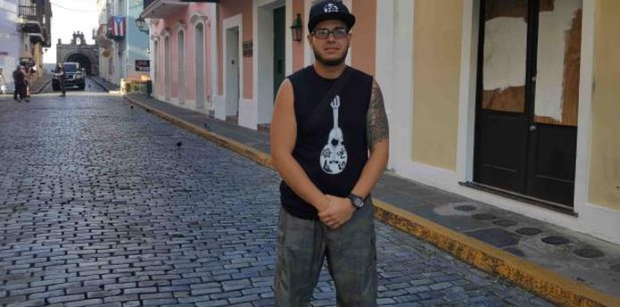 “Aquí el pueblo puertorriqueño ya está cansado de tanto abuso y de tanta corrupción", dijo Christian Rivera. (frances.rosario@gfrmedia.com)