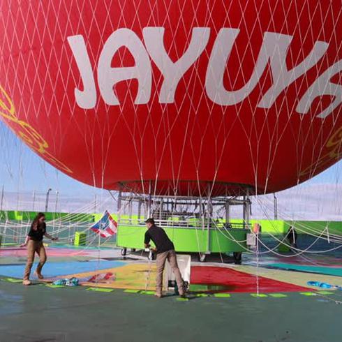 ¡Agárrese todo el mundo! Nos subimos al renovado globo aerostático de Jayuya