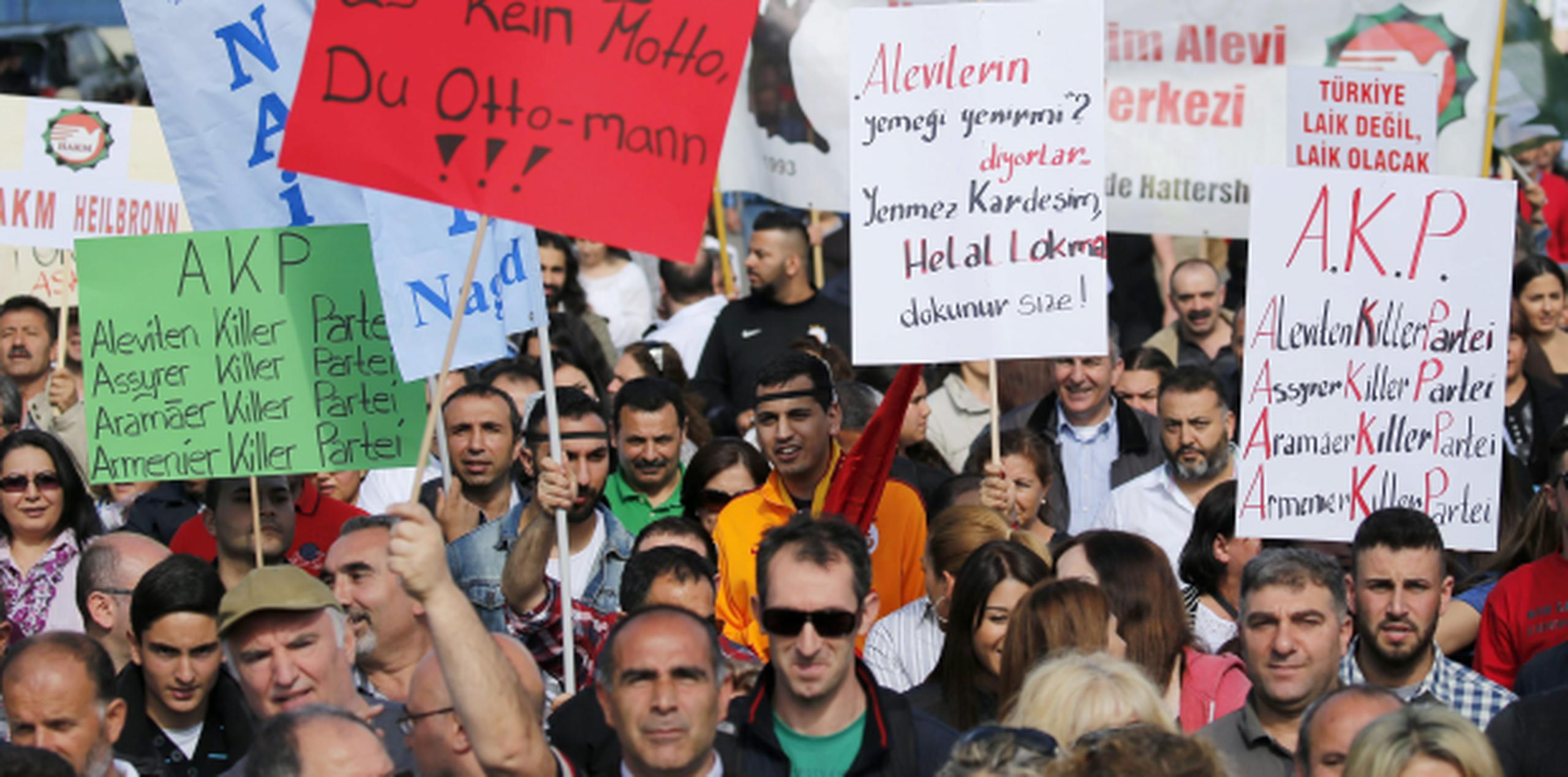 La figura del presidente Recep Tayyip Erdogan es objeto de protestas por sectores de Turquía. (AP)