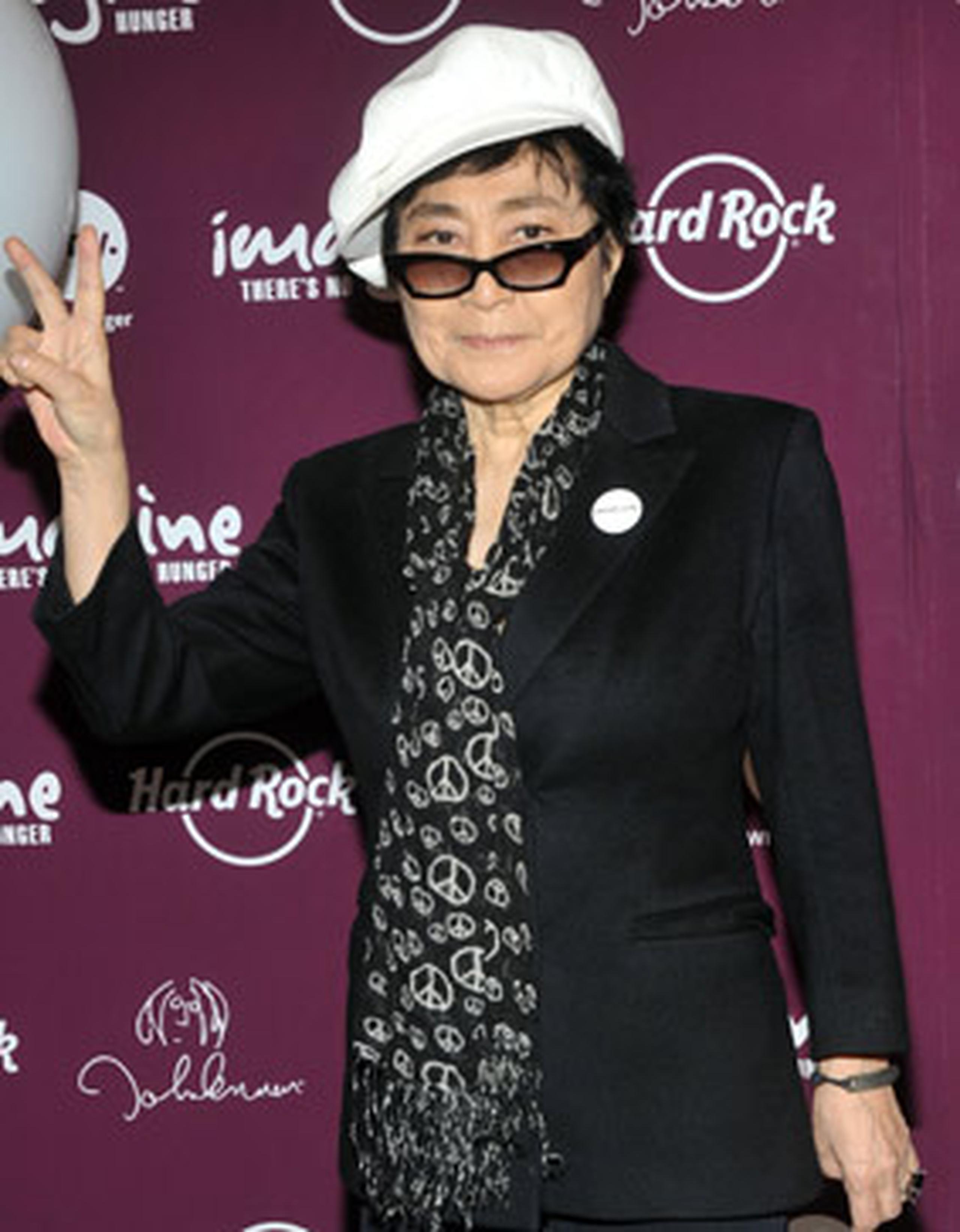 Yoko Ono (Archivo/AP)