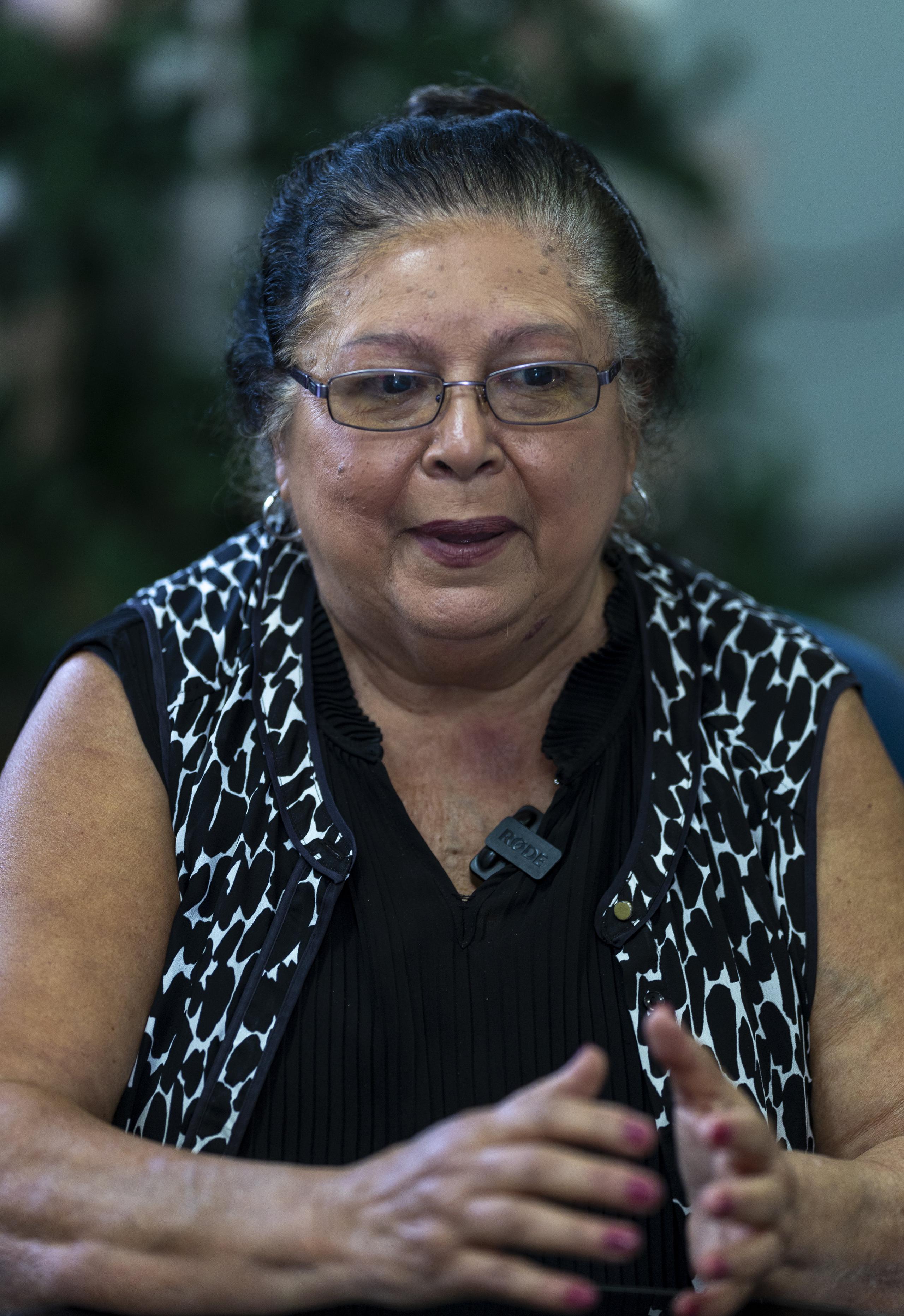 MarÍa Dolores Rivera Roque, maestra retirada y una de las fundadoras de PANI