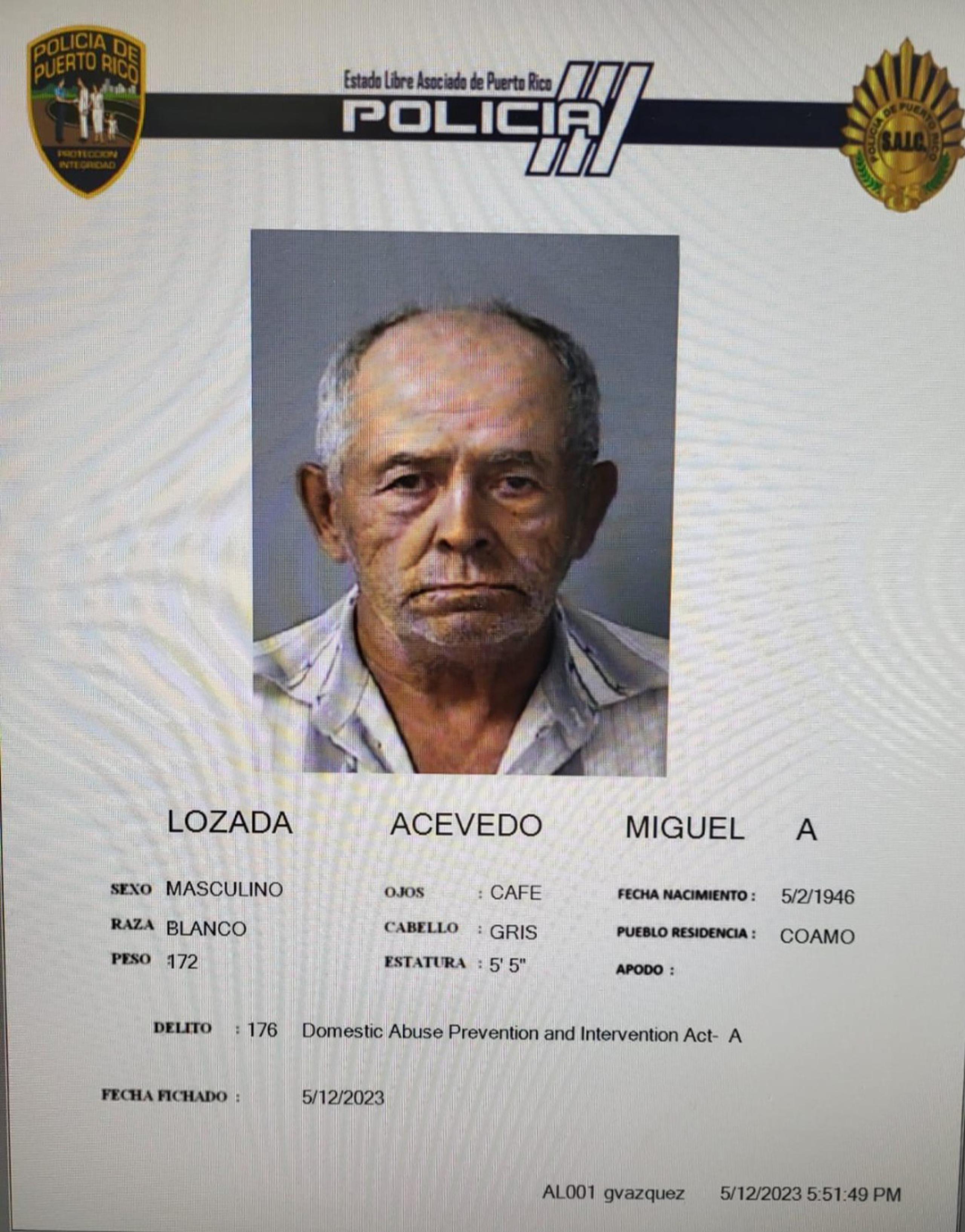 Miguel A. Lozada Acevedo