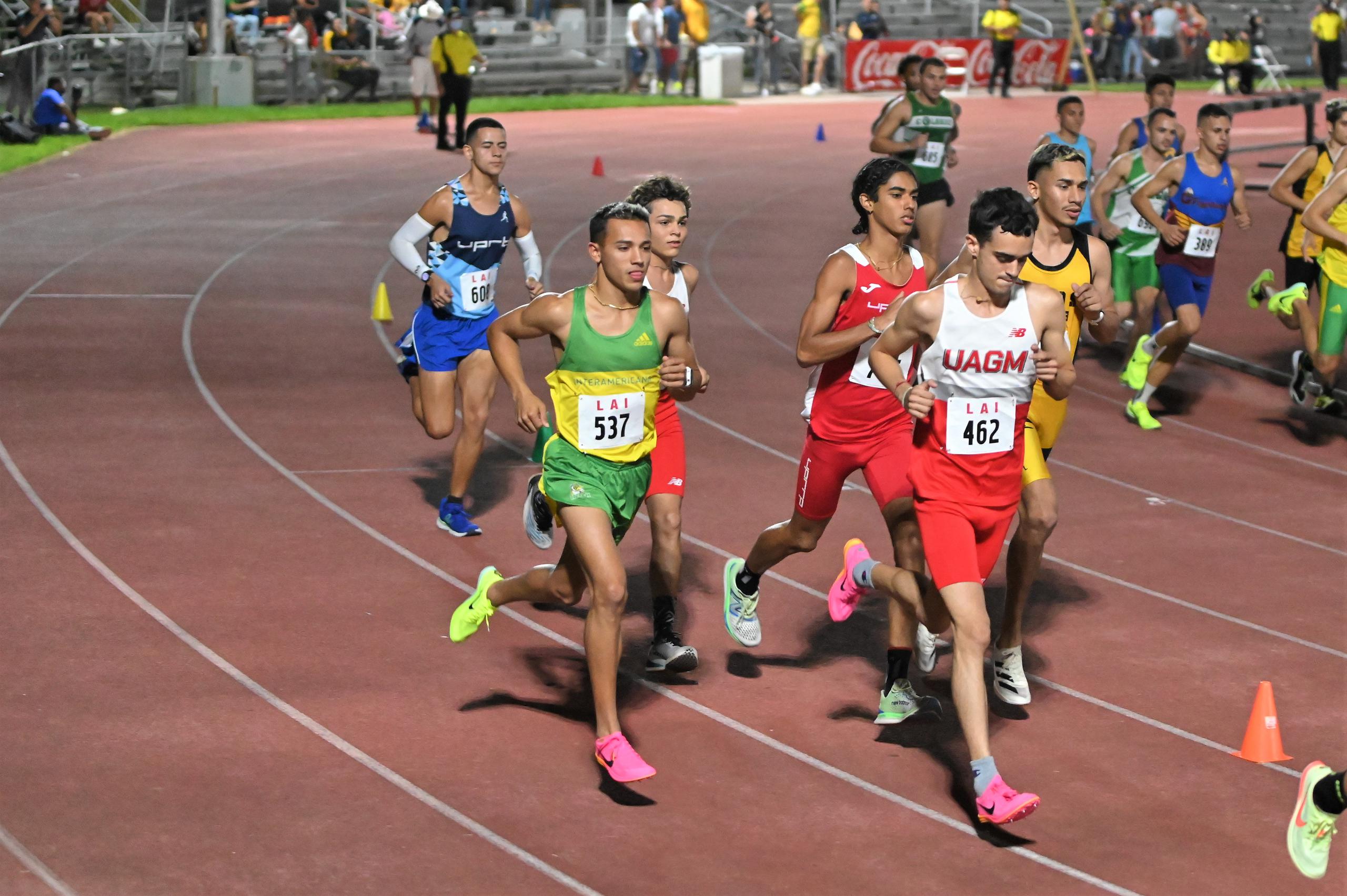 Héctor Pagán, de la Interamericana, clasificó a los 10,000 metros de las Justas LAI 2023 con tiempo de 30:28.44.