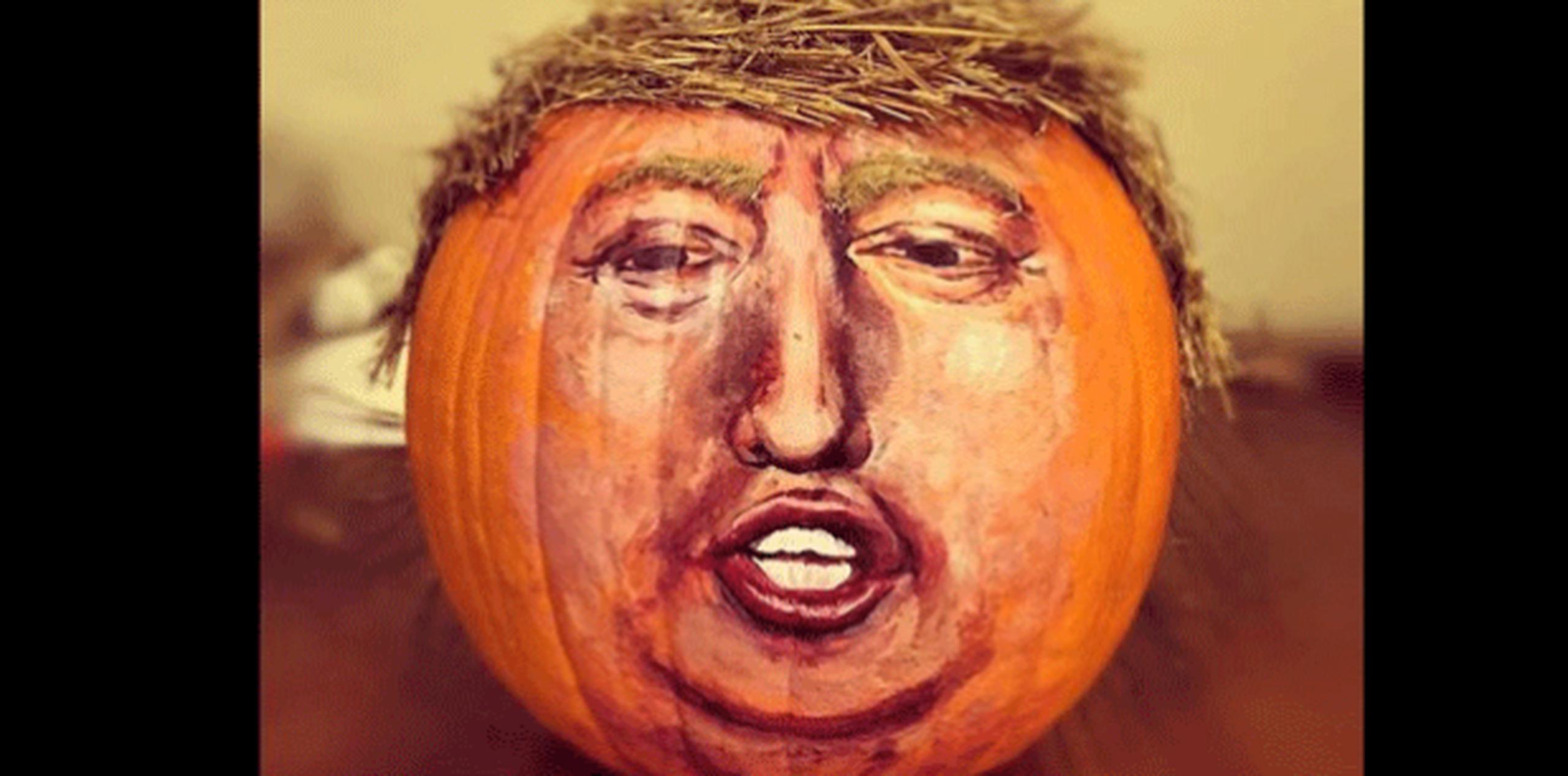 Según una encuesta publicada por el diario Usa Today a comienzos de semana, un 32 % de los que se pondrán máscaras por Halloween elegirán a Trump y un 16 % a Clinton. (Archivo)