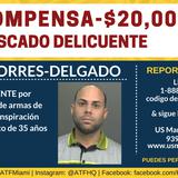 Federales buscan a fugitivo conocido como “Burro”: ofrecen recompensa de $20,000