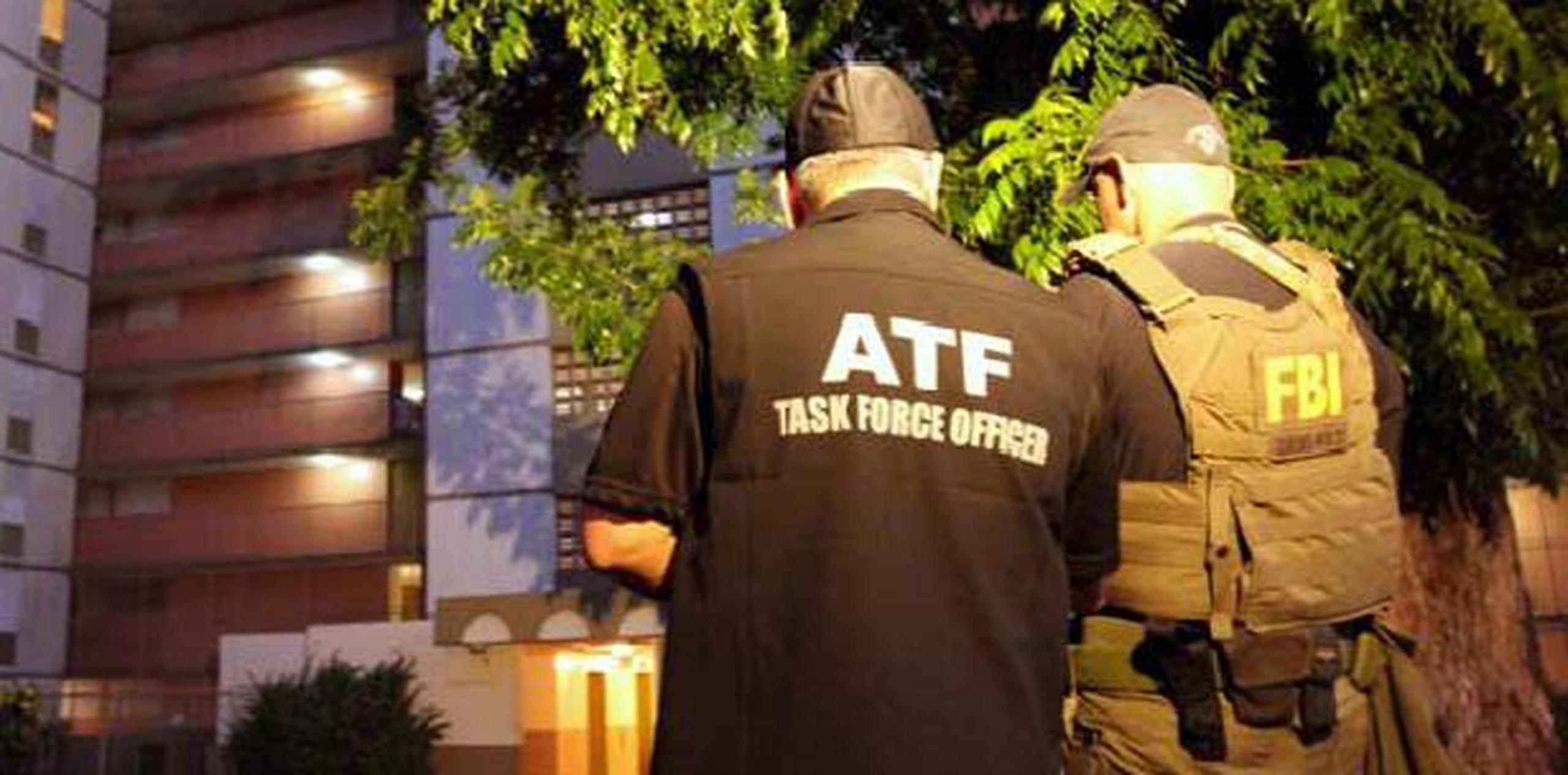 El portavoz del ATF, Carlos González, informó que estaban en búsqueda de un fugitivo de dicha organización y que dieron con su paradero. (Archivo)