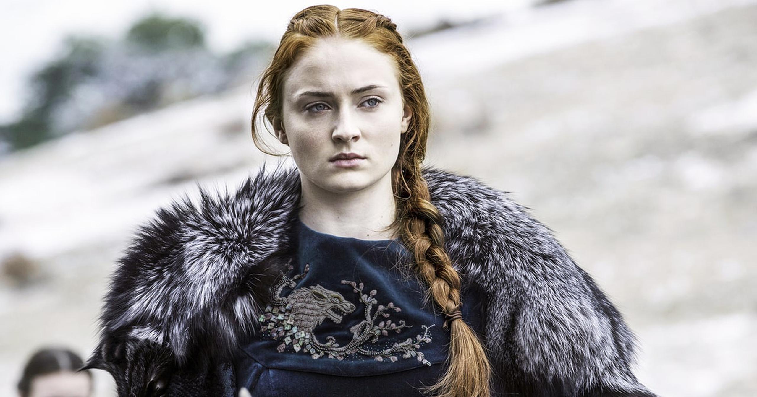 Sophier Turner como Sansa Stark en "Game of Thrones". (HBO)
