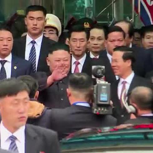 Así llegó Kim Jong-un a su cita con Donald Trump