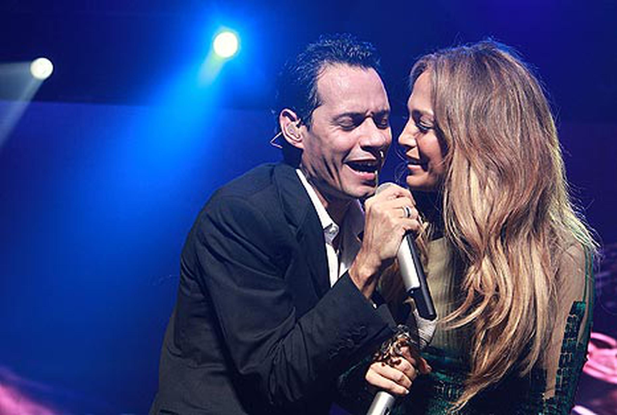 Marc Anthony interpretó junto a su esposa Jennifer López el tema No me ames. (Para Primera Hora / Israel González)