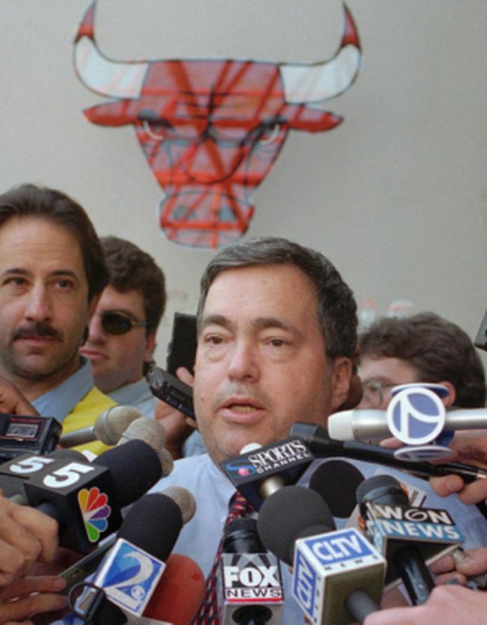 "Jerry fue una figura clave en la dinastía de los Bulls", dijo Jordan. (Archivo)