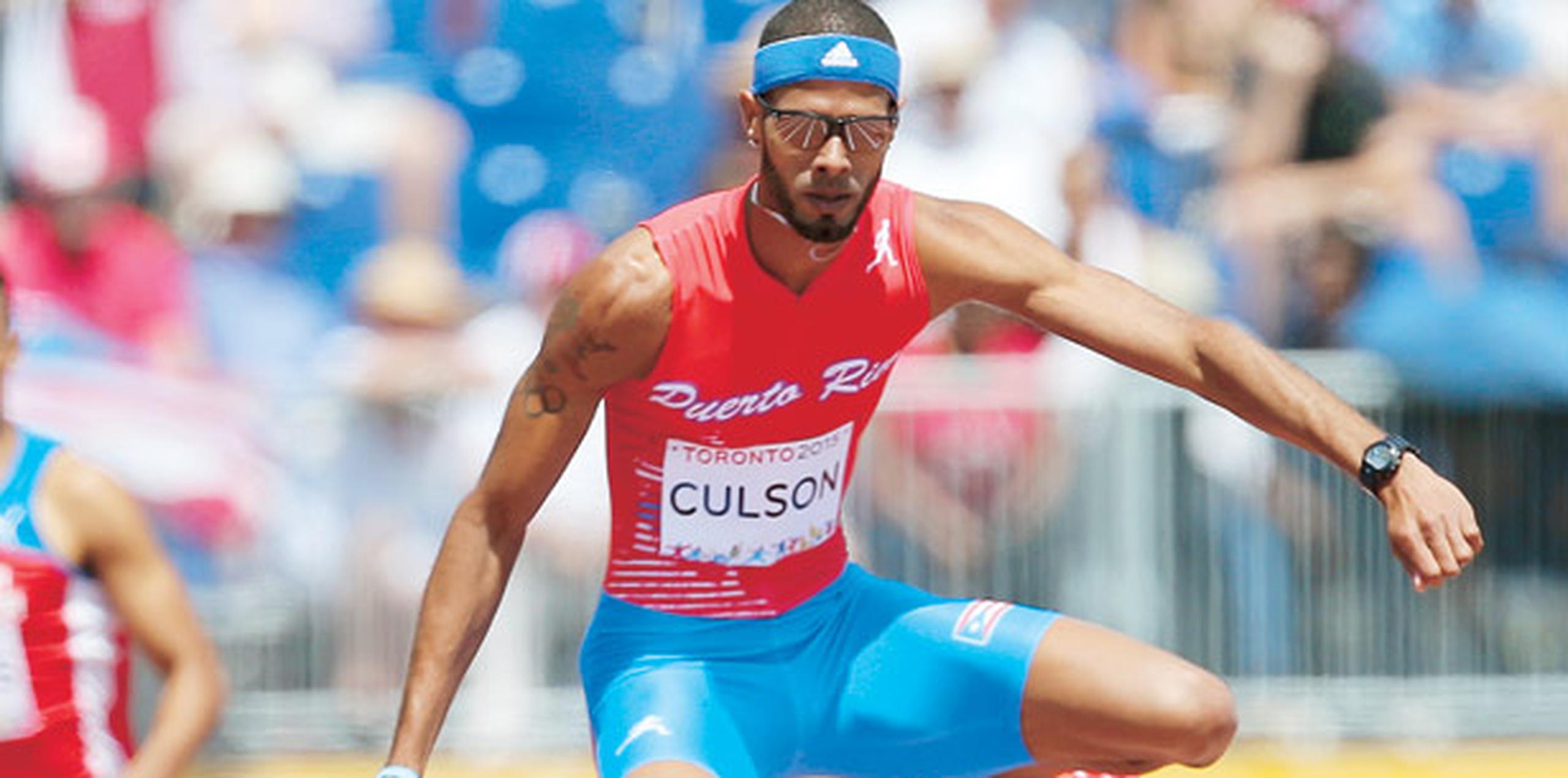 Para Culson, será su primera carrera oficial desde que ganó medalla de plata en los XVII Juegos Panamericanos de Toronto 2015. (Archivo/juan.martinez@gfrmedia.com)