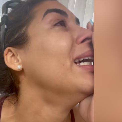 Chanty Vargas rompe en llanto tras conocer que está embarazada