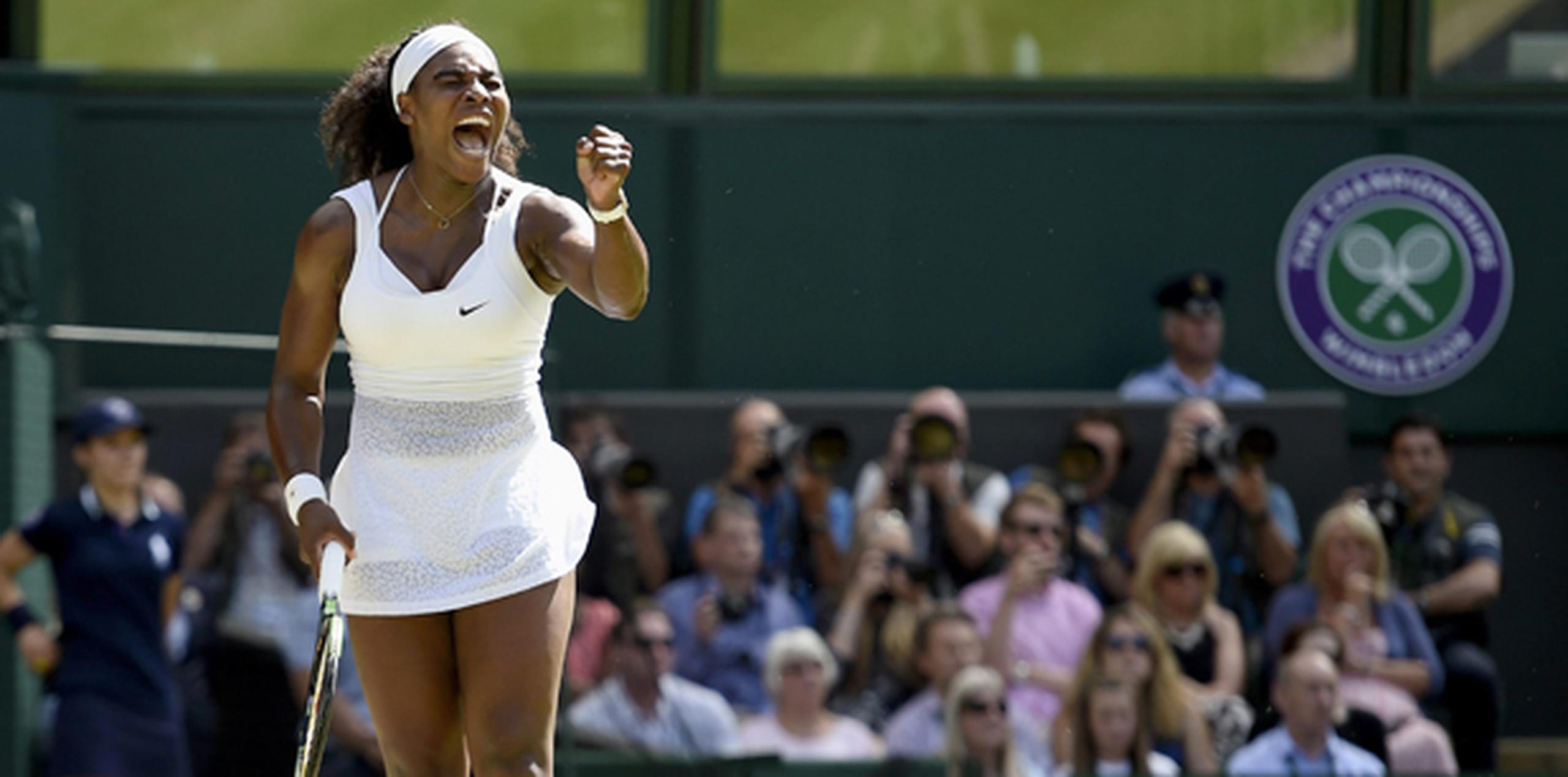 Serena Williams ha ganados seis títulos en Wimbledon. (EFE)