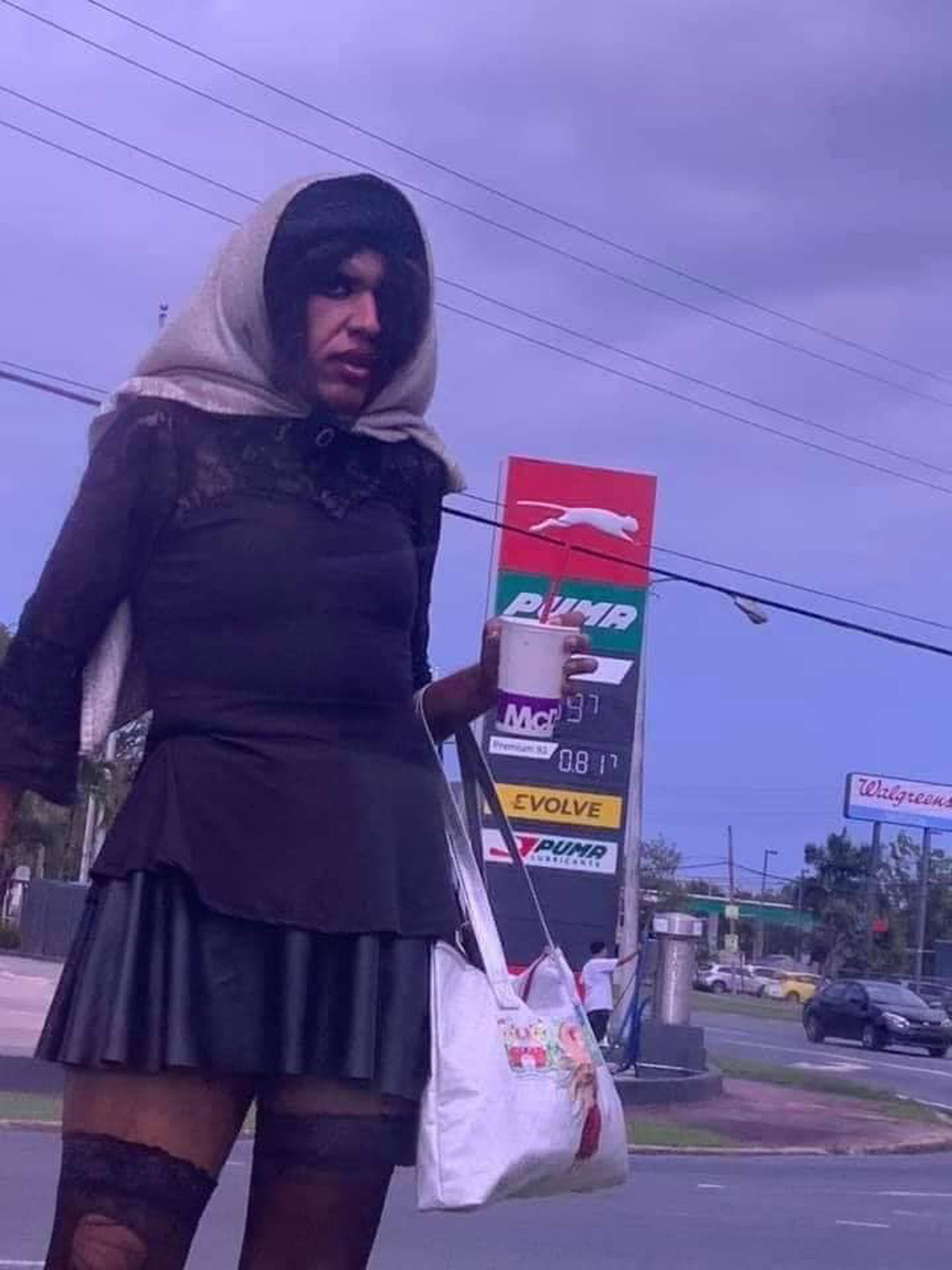 Imagen de las redes sociales de mujer transexual identificada como "Alexa" y que fue asesinada en un crimen de odio en Toa Baja.