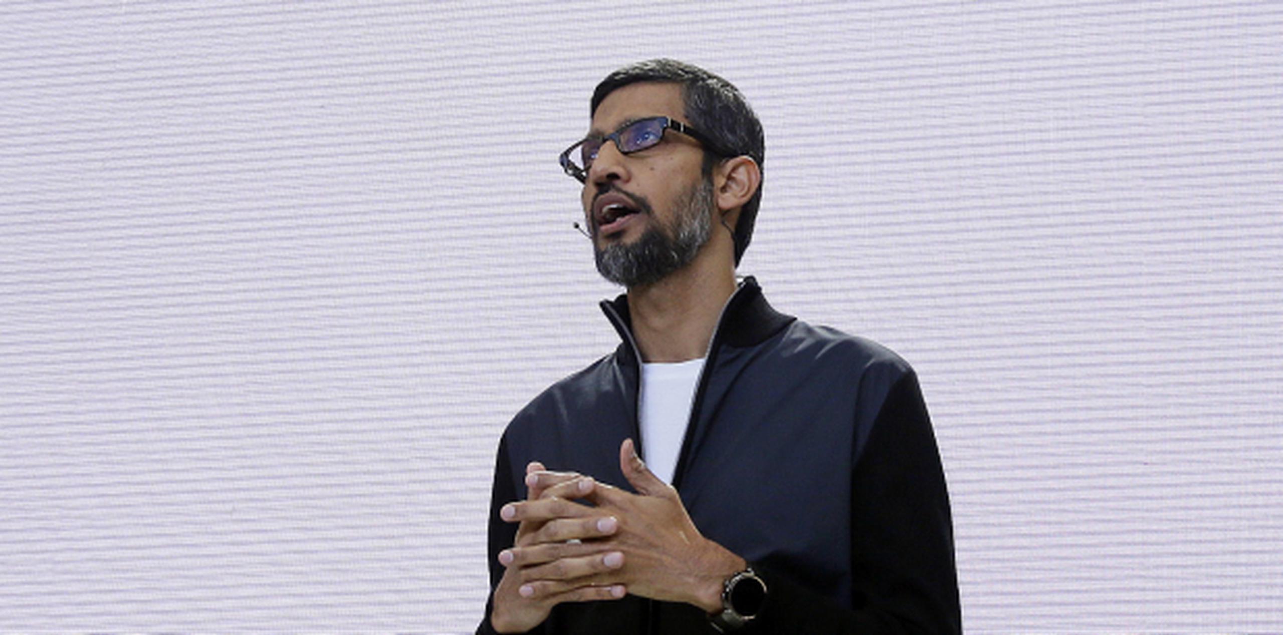 Sundar Pichai, director general de Google. (AP / Eric Risberg / Archivo)