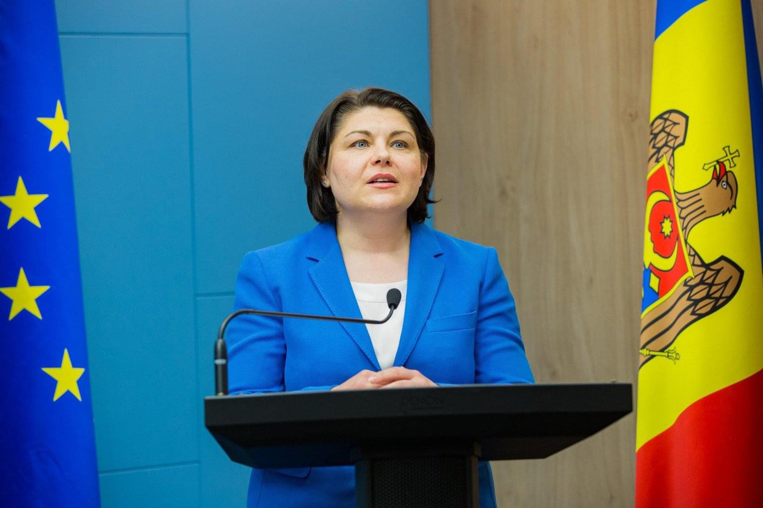 La primera ministra de Moldavia, Natalia Gavrilita