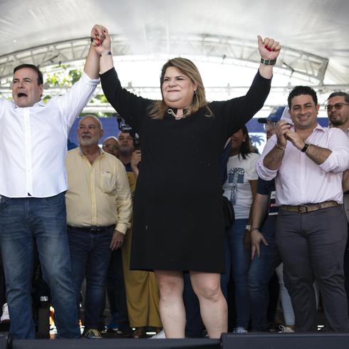 FOTOS: Así Jenniffer González oficializó su precandidatura a la gobernación por el PNP