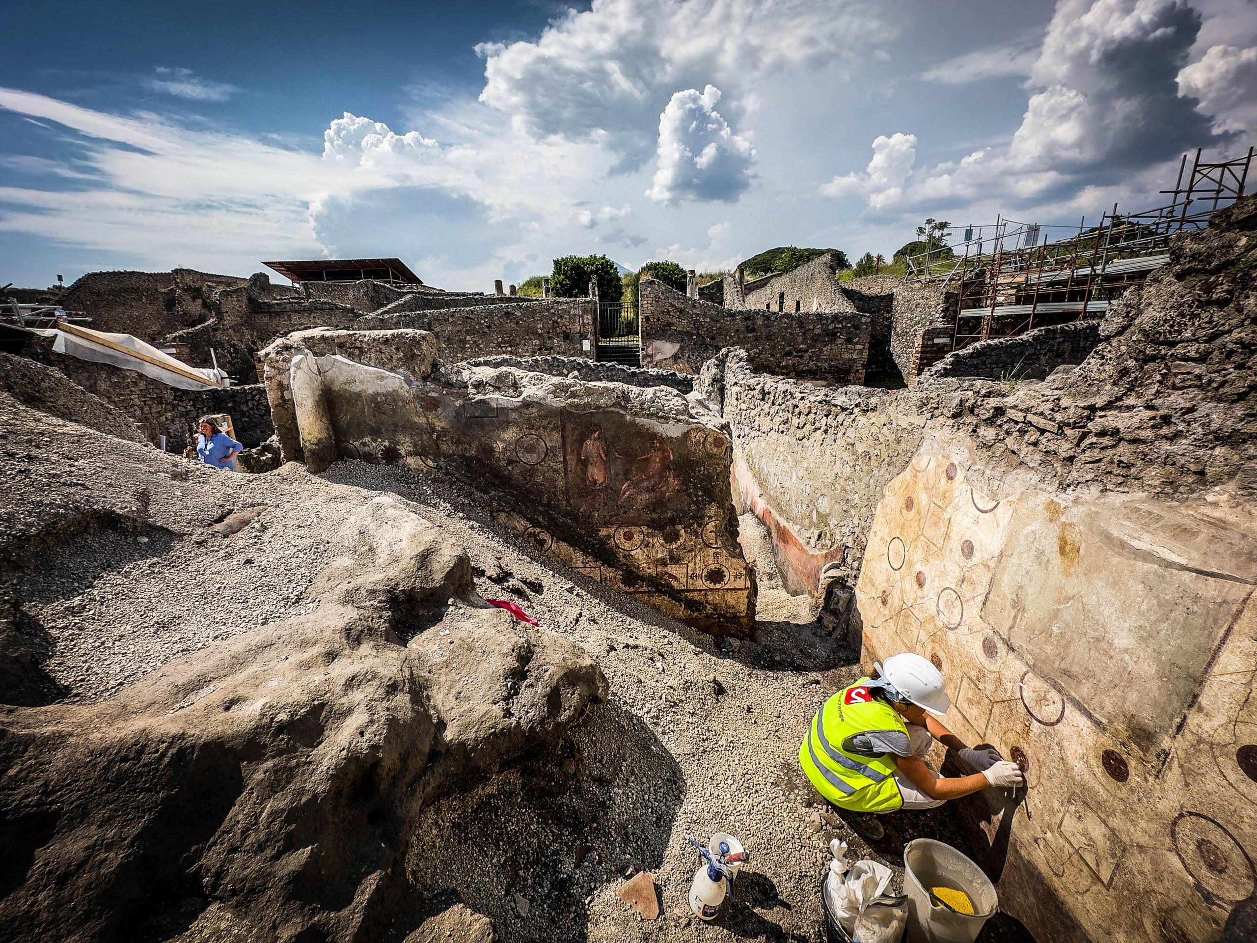 No es la primera vez que visitantes a Pompeya devuelven los objetos robados. (EFE/EPA/CÉSARE ABBATE)