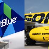 Estados Unidos detiene la compra de la aerolínea Spirit por JetBlue con una demanda