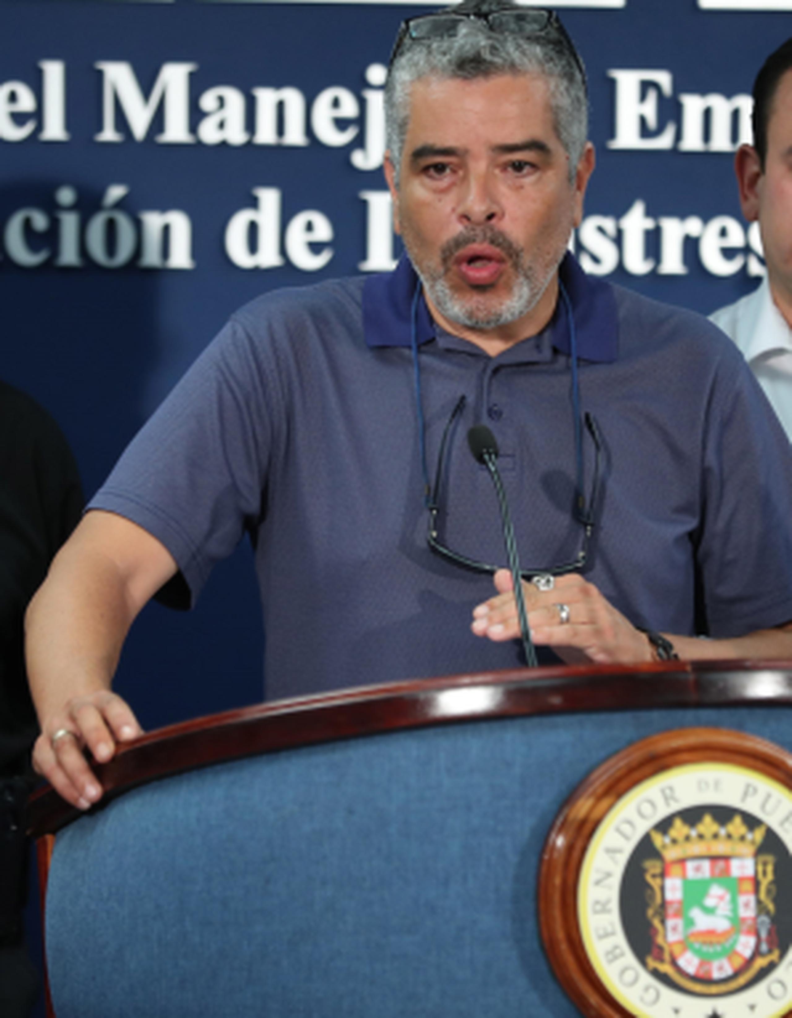 "Vamos comenzar a la brevedad posible a reconstruir el sistema eléctrico de Puerto Rico”, dijo Ramos. (Archivo)