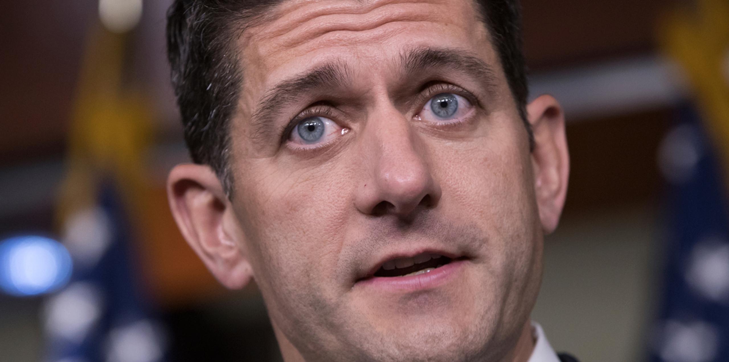 El presidente de la cámara baja, Paul Ryan, prevé viajar a Puerto Rico el viernes. (AP)