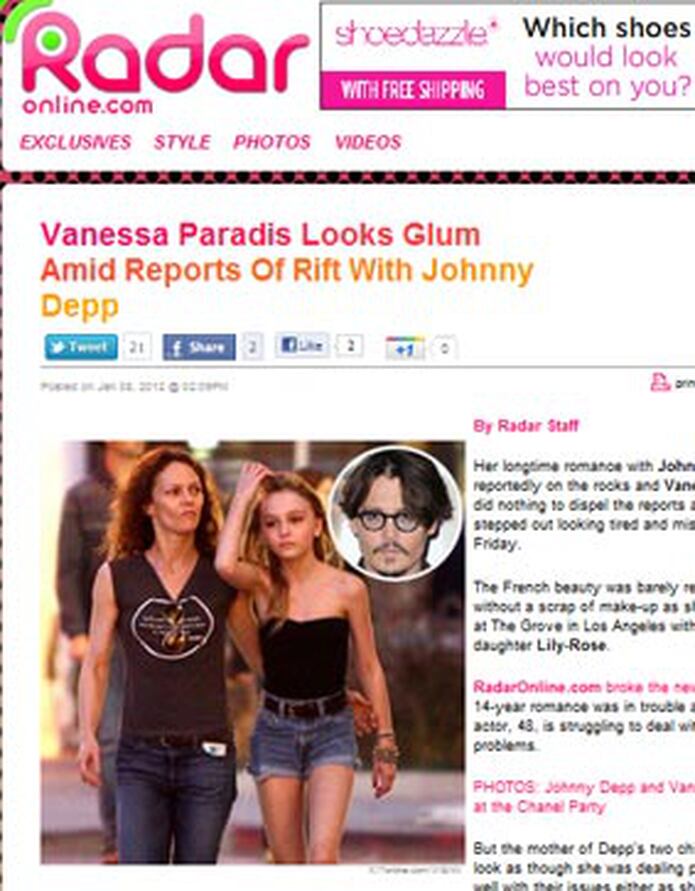 Pareja de Johnny Depp luce triste y cansada - Primera Hora