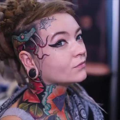 Tatuajes toman protagonismo en Centro de Convenciones 