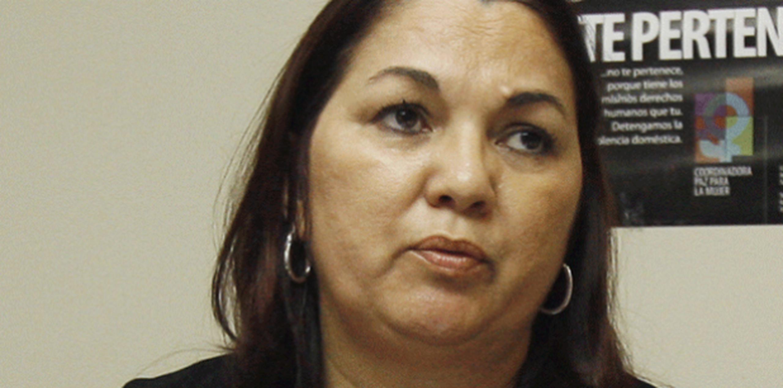 Vilma González Castro, directora de la Coordinadora Paz para la Mujer (Archivo)