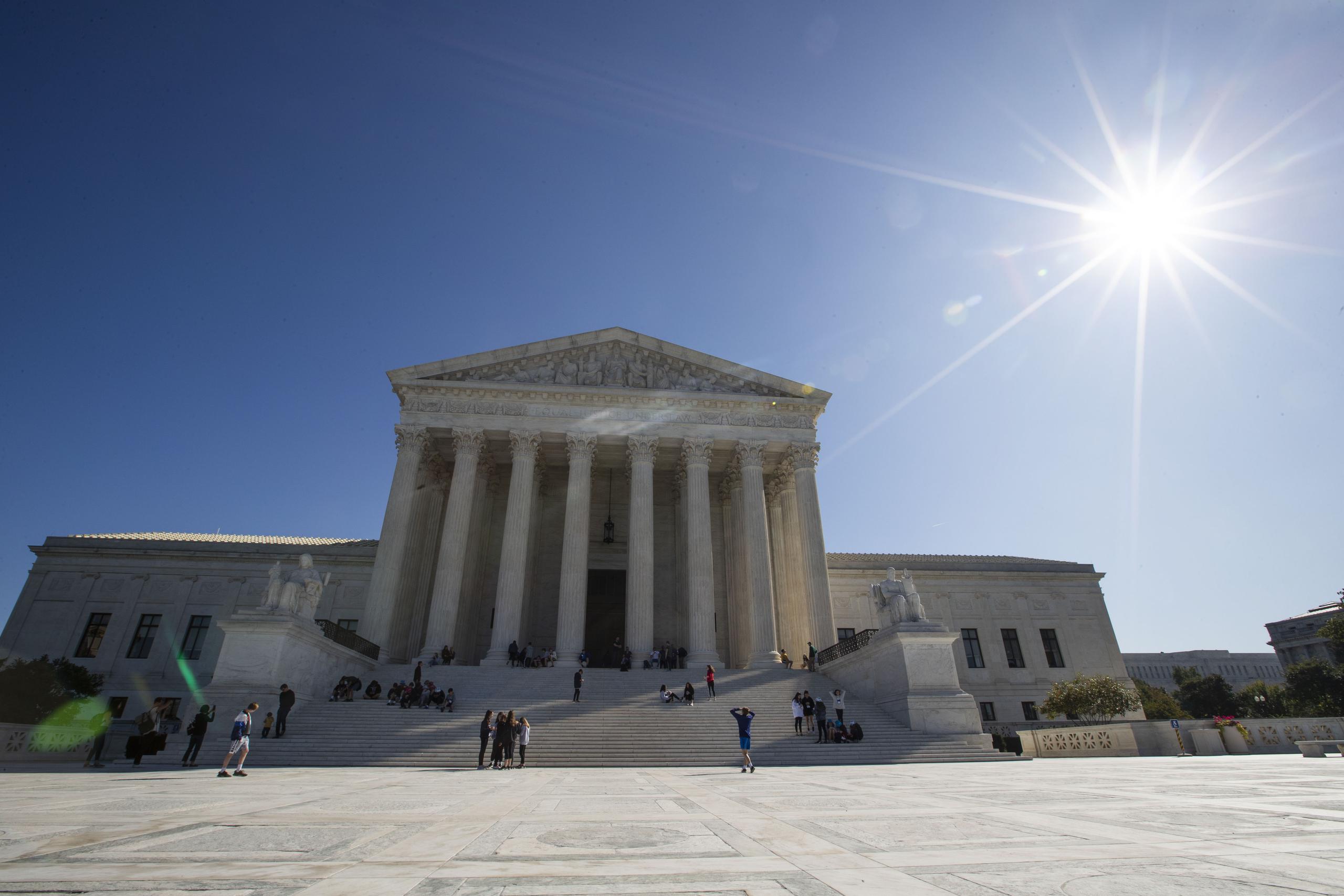 El Tribunal Supremo de Estados Unidos en Washington, D.C.