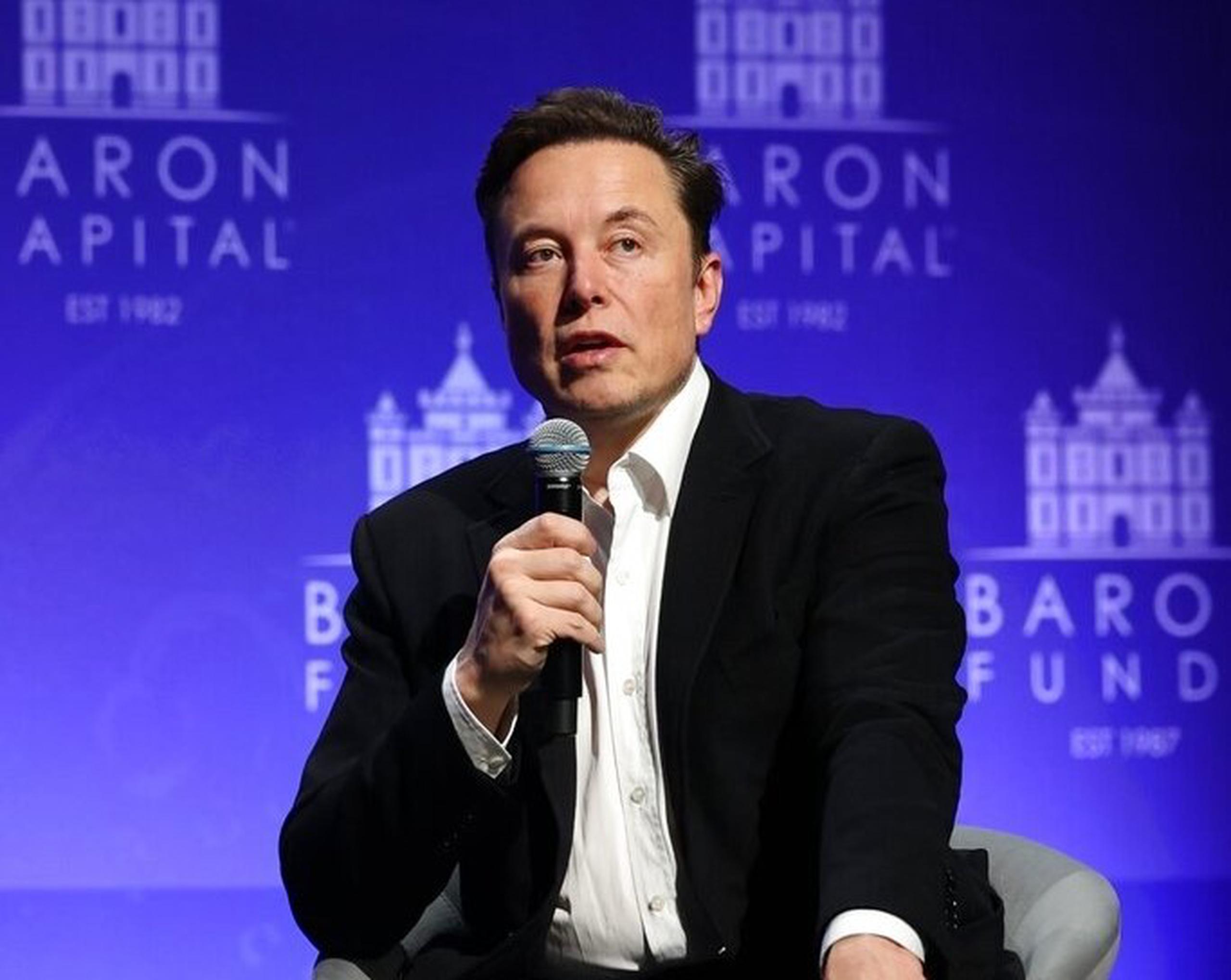 El director general de Tesla, Elon Musk, habla en la conferencia anual de Baron Investment en Nueva York el 4 de noviembre del 2022.