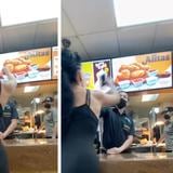 Clienta que provocó altercado en Burger King acepta que perdió el control