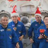 Astronautas envían mensaje de Navidad desde la Estación Espacial