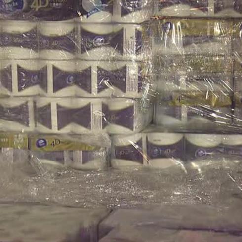 Roban cientos de rollos de papel higiénico en Hong Kong