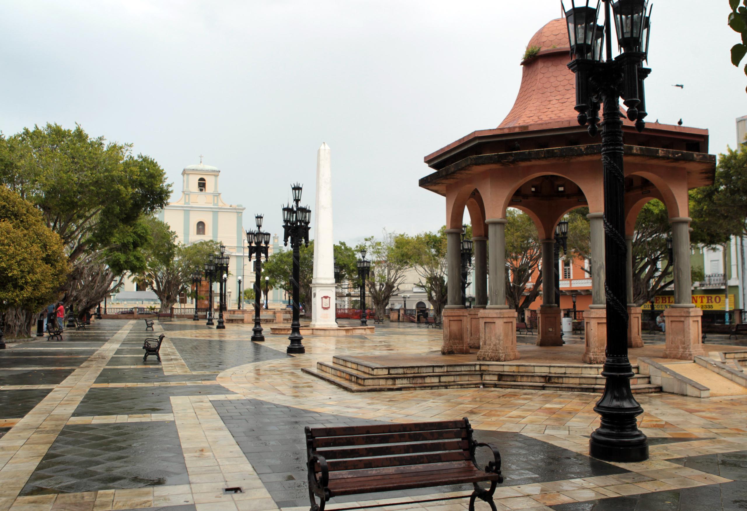 Plaza de recreo de Arecibo.