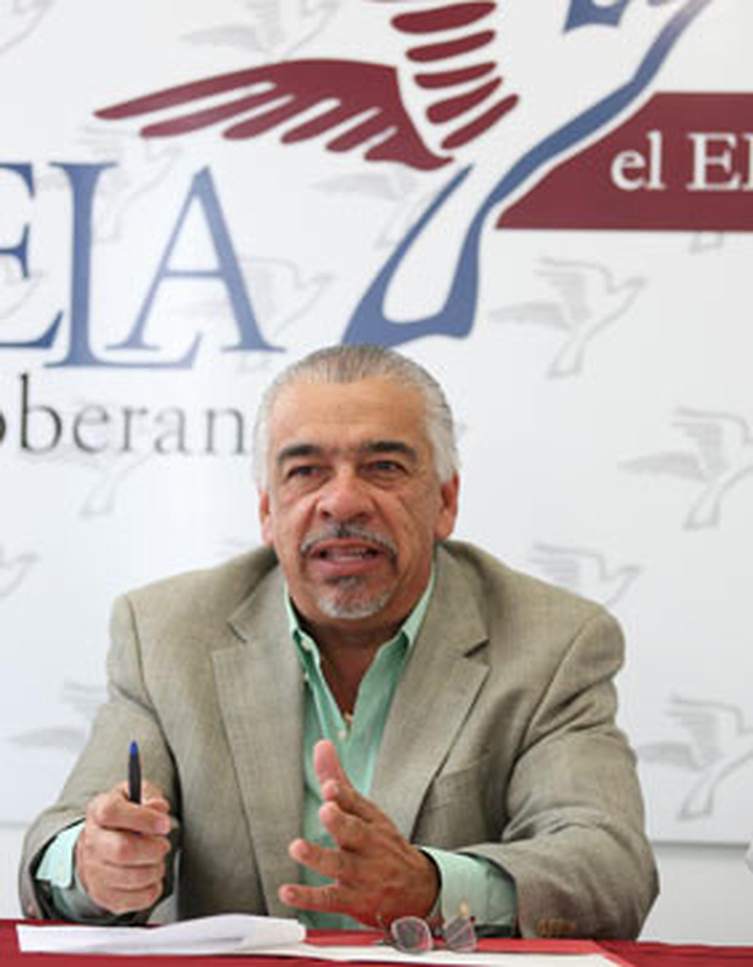 A un mes de la consulta, el presidente de ALAS, Luis A. Delgado Rodríguez, se expresó confiado en que el Estado Libre Asociado (ELA) Soberano prevalezca. (jose.candelaria@gfrmedia.com)