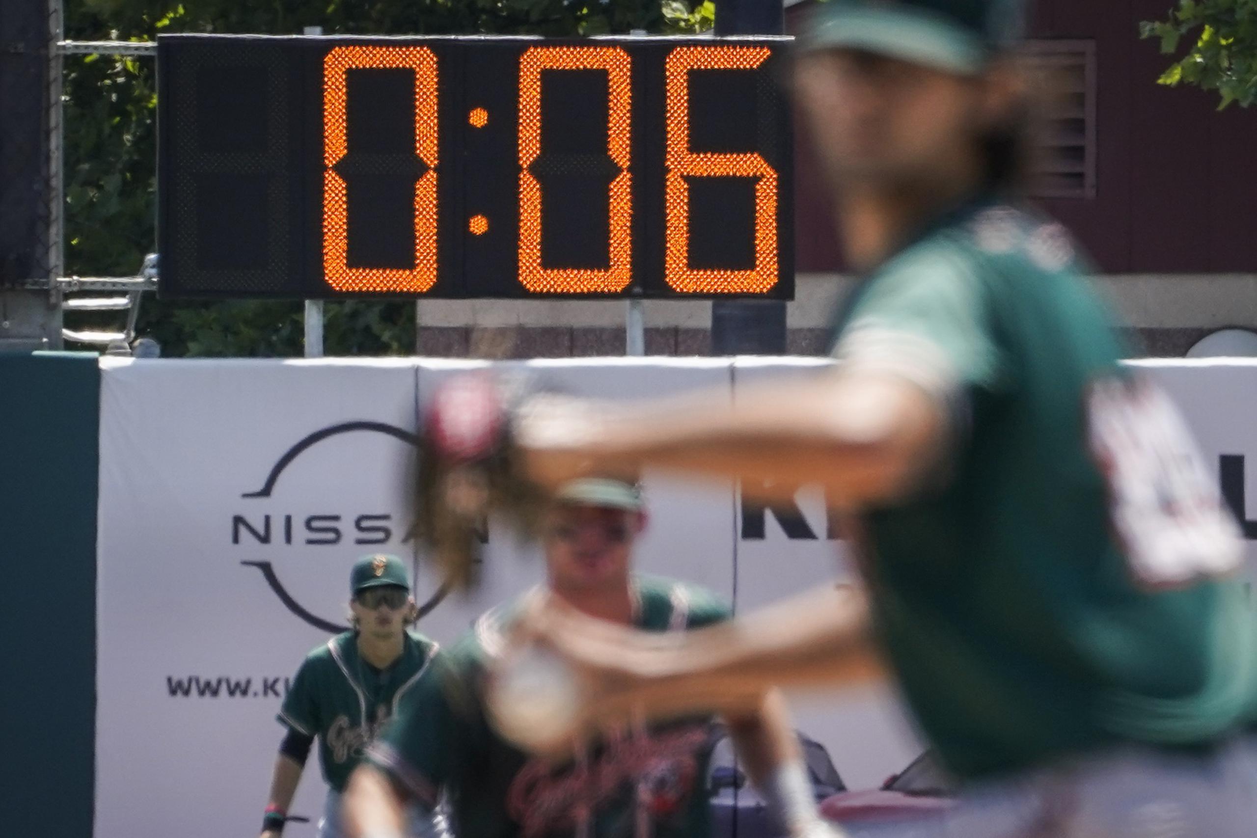El reloj de lanzamiento, probado en las ligas menores, se establecerá en 15 segundos sin corredores en base y 20 segundos con corredores.