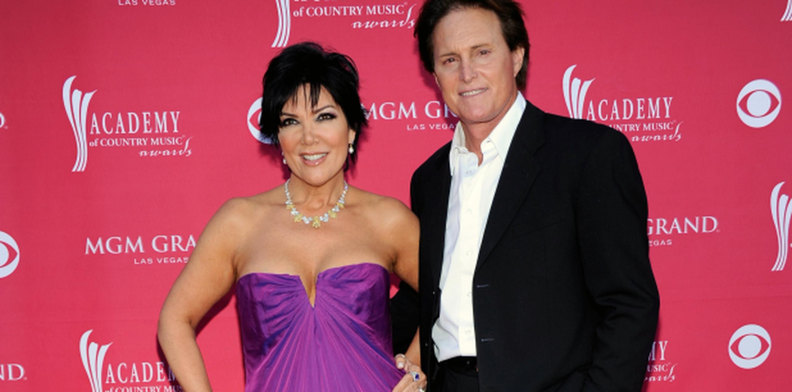 Kris y Bruce Jenner estuvieron casados por 25 años. (Archivo)