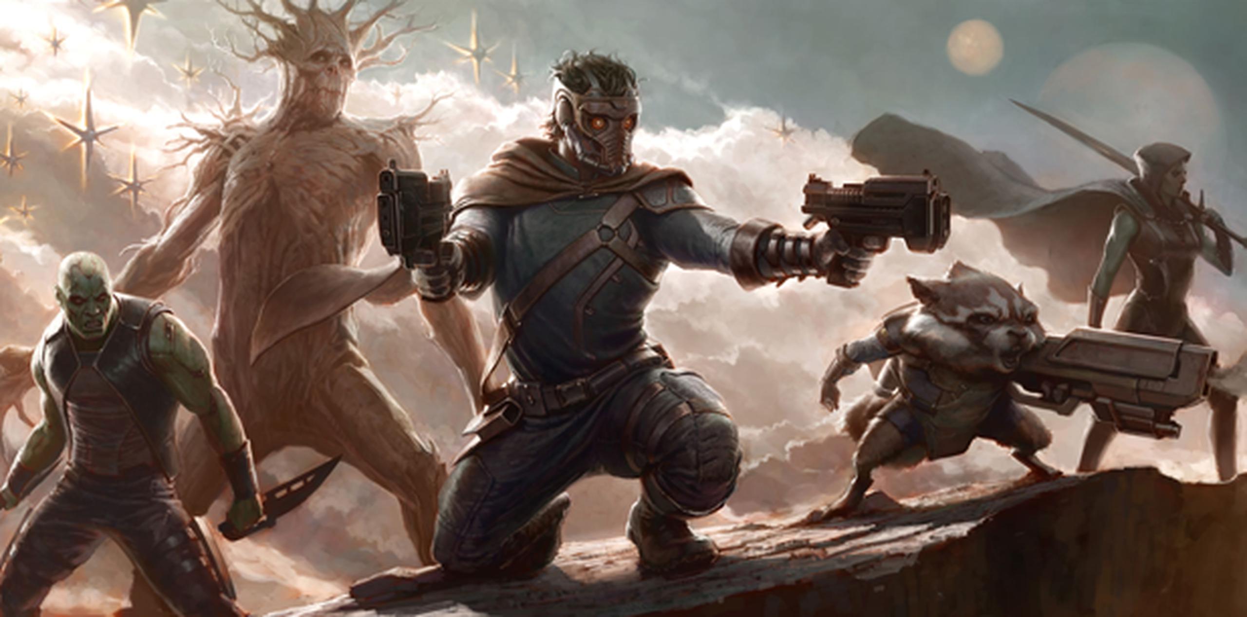 El filme Guardians of the Galaxy, con el que Marvel Studios introducirá un nuevo equipo de superhéroes, es una de las principales apuestas del 2014.