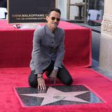 Marc Anthony consigue su estrella en el Paseo de la Fama de Hollywood
