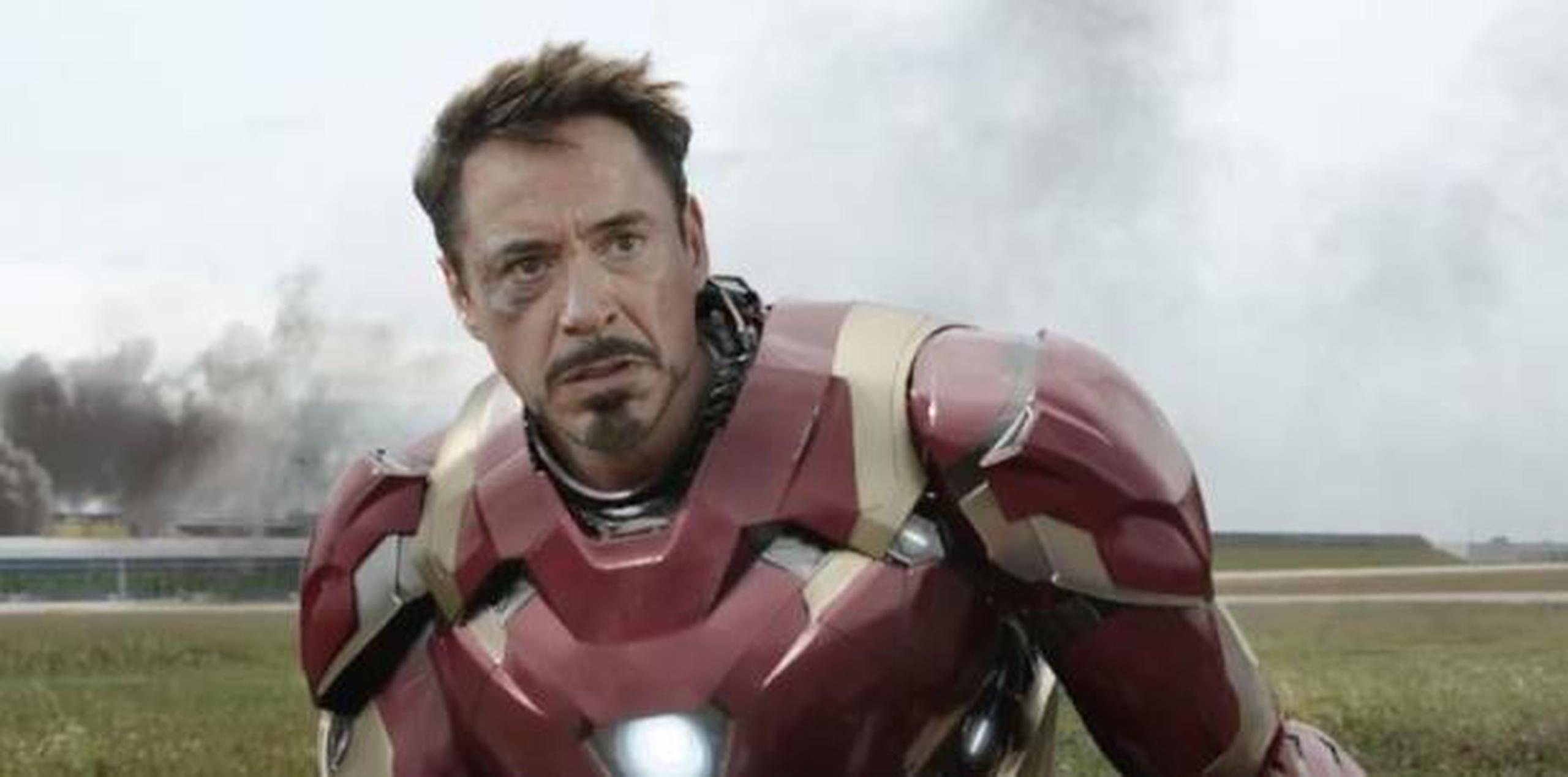 Robert Downey Jr. como el superhéroe Iron Man. (Disney)