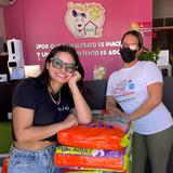 Empresa dona 40 bolsas de comida para perro a Rabito Kontento