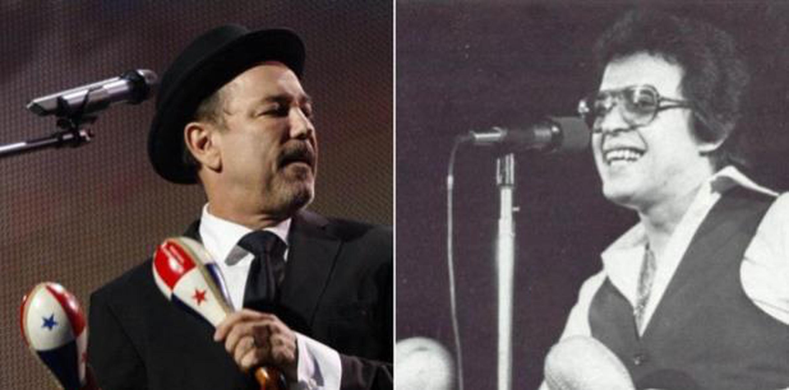 Rubén Blades y Héctor Lavoe. (GDA)