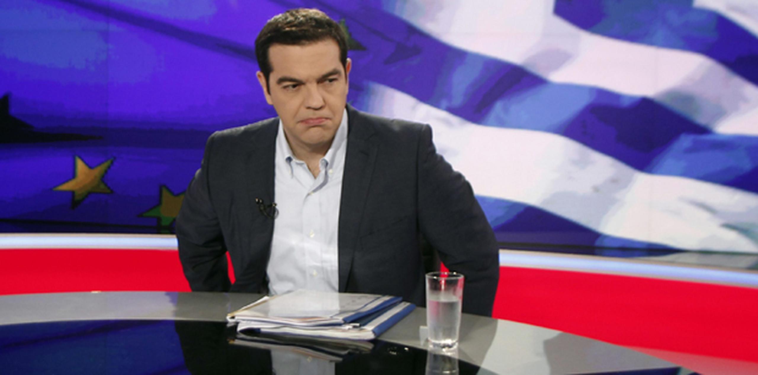El primer ministro, Alexis Tsipras, sostiene que las peticiones de los acreedores son duras medidas de austeridad que no se pueden aceptar tras seis años de recesión. (EFE)