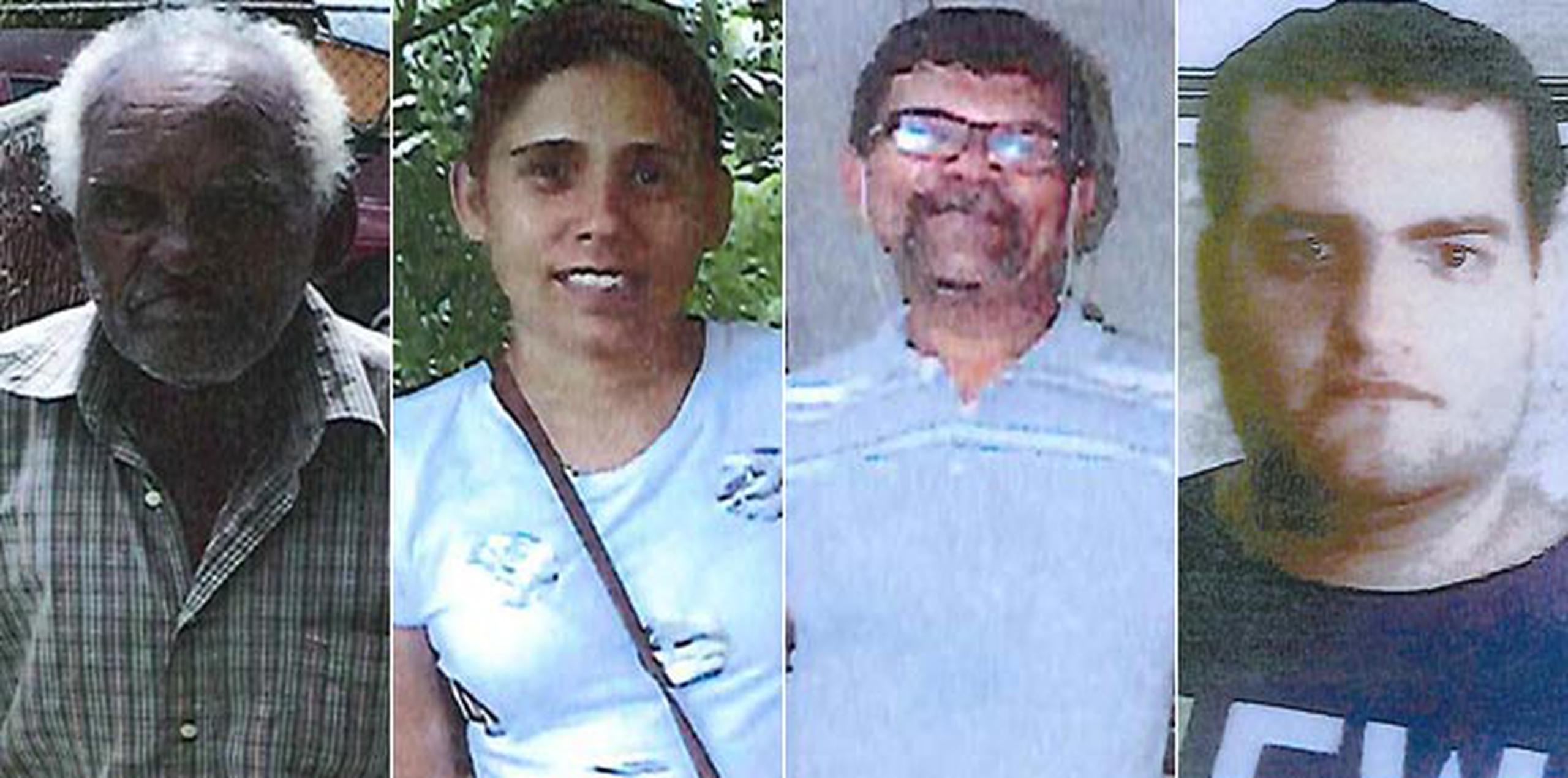 Desaparecidos: Ángel Morales Rodríguez, Mirian Cabán Bermúdez, Carlos Flores Torres y Nelson Martínes Rivera