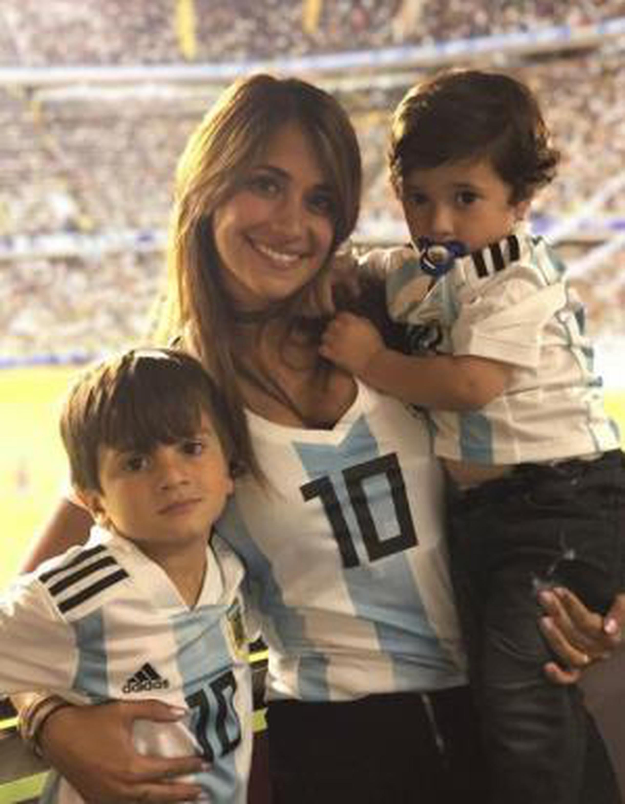 El triunfo desató la alegría de los argentinos presentes en San Petersburgo. (Instagram)