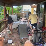 Piden ayuda para reconstruir hogar afectado por tornado en Aguada